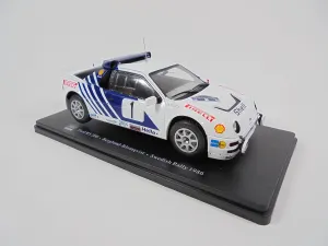 - 1/24 Scale Model Car Compatible with Ford RS 200 Berglund/Blomqvist Swedish Rally 1986 - RVQ46