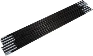 1 Set 2 Pcs Tent Pole Frames,Fiber Lass Rod,Tent Tarp Poles, for Backpackin Or Outdoor