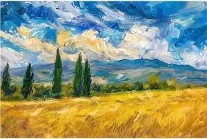 1000 Piece Wooden Jigsaw Puzzles for Adults Painting Grassland Fun Family Activity Game for Teens and Adults