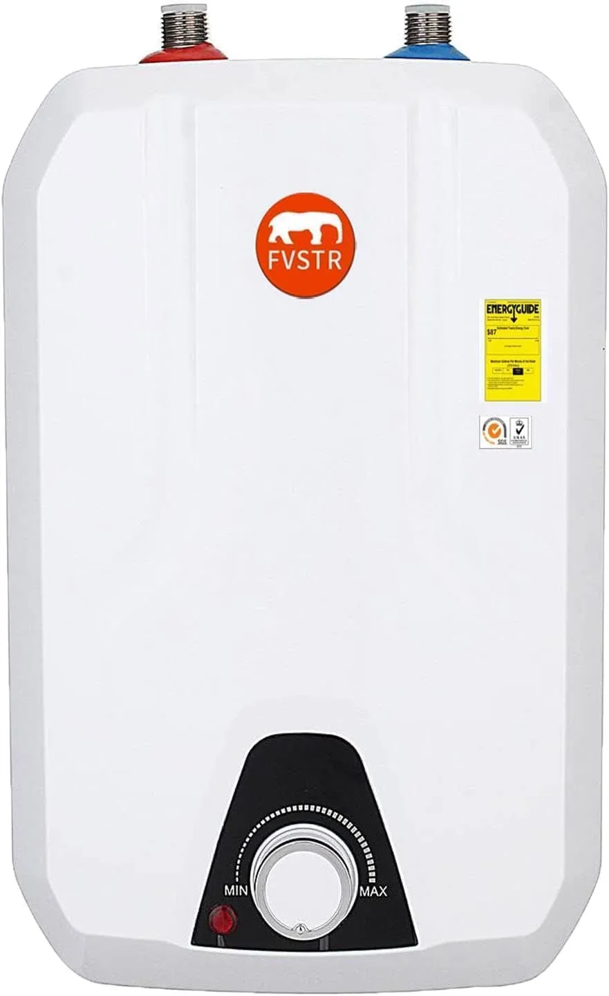 110V-120V 1.5Kw Small Under Sink Tank 2.16Gallon Water Heater Hot Storage,Mini Instant Electric RV TR Trailer Kitchen Compact Point-of-Use, (2.16gallon)
