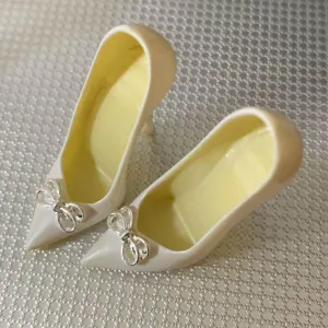 1/6 Scale Female Soldier Model Figure Doll Shoes High Heels 51Y7 for 12" Movable Doll Action Figure，Flexible Seamless Doll Miniatures Accessories Doll