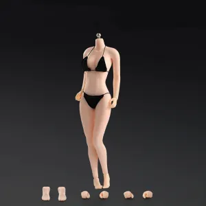 1/6 Scale Female Super Flexible Body With 28 Joints - Suntan Skin TPE Action Figure Miniature Model Doll Collection for 12 Inches TBL PH Doll
