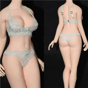 1/6 Scale Figure Doll Clothes Lace Underwear Underpants 6N04 for 12" Female Action Figure, Flexible Seamless Doll Silicone Body Doll
