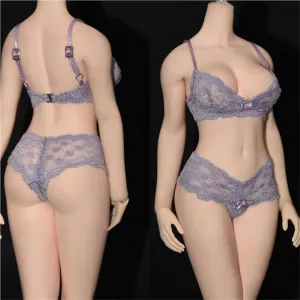 1/6 Scale Figure Doll Clothes Lace Underwear Underpants B301 for 12" Female Action Figure, Flexible Seamless Doll Silicone Body Doll