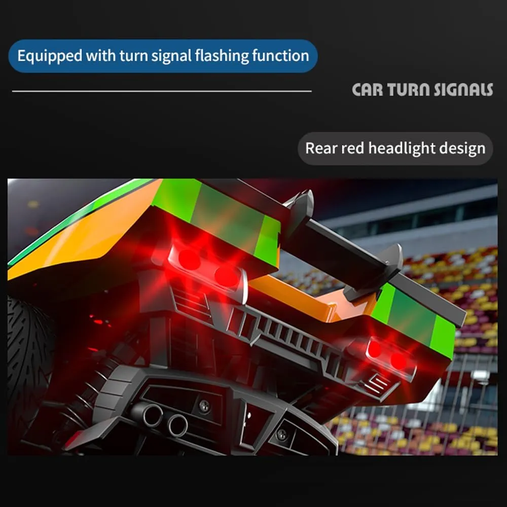 16307Pro Brushless RC Car, On Road High Power Drift Car 4WD Remote Control Truck, 45KM/H High Speed RC Car for Racing, Street Bash Electric Powered Drifting Car with 7 Modes LED Lights