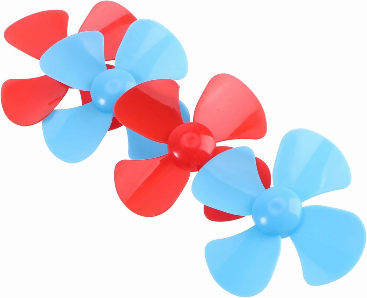 192pcs Miniature Electric Toy Propellers Versatile Accessories for Crafts Mini Fans and for Boys and Girls Creative Play and Home Decoration