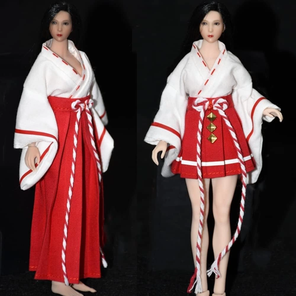 1/12 Scale Action Figure ,TBLeague T01 T02 T03 T04 T05 Female Super Seamless Flexible Body 6 inches Realistic Full Silicone Body with Stainless Steel Skeleton Collectable Doll (PHMB2018-T01A)