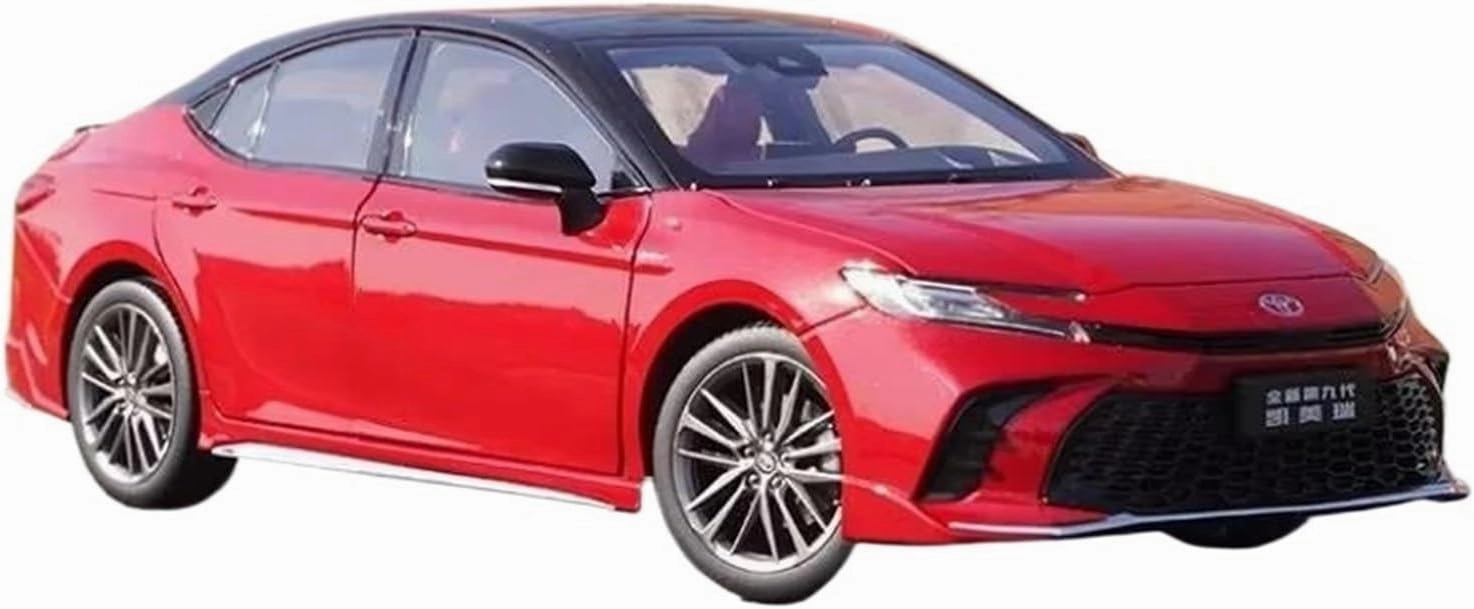 1:18 for Toyota Camry 2024 Simulation Alloy Car Model Collection Decoration Mini Simulation Toys(White)