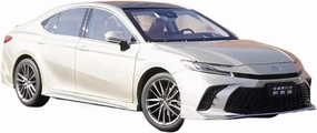 1:18 for Toyota Camry 2024 Simulation Alloy Car Model Collection Decoration Mini Simulation Toys(White)