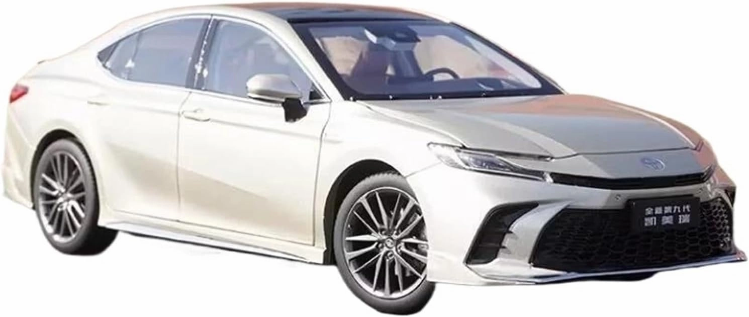 1:18 for Toyota Camry 2024 Simulation Alloy Car Model Collection Decoration Mini Simulation Toys(White)