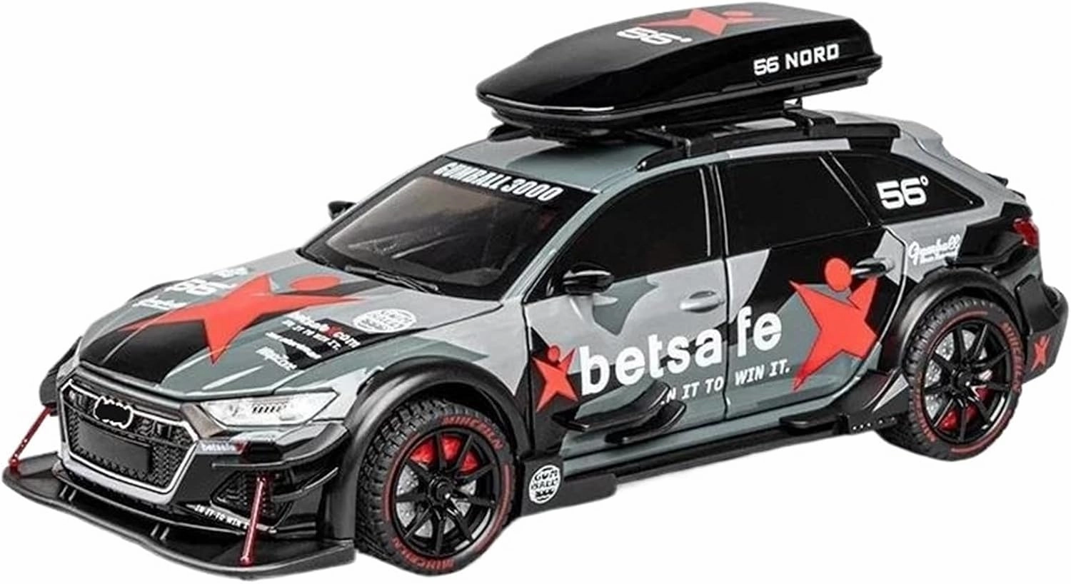 1/24 for RS6 Avant Wagon Alloy Racing Model(Silver)