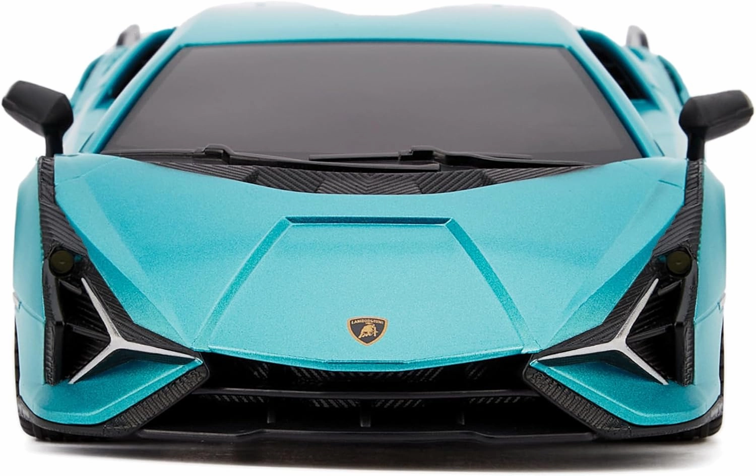 1:24 Scale Officially Licensed RC Lamborghini Sián FKP 37, Blue Lambo Sport Racing Hobby Toy Car Model Vehicle for Boys Girls and Adults Gift