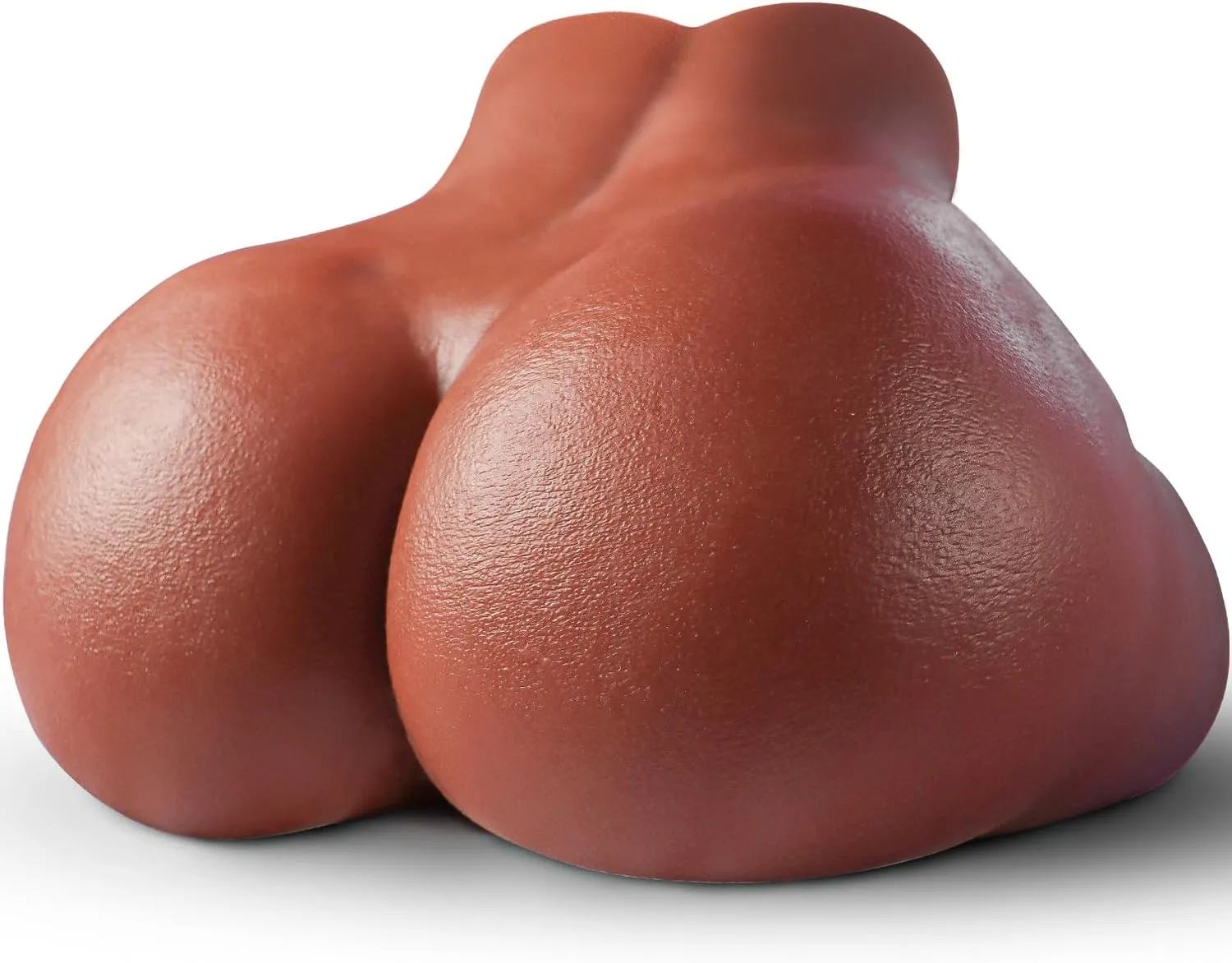 24LB Male Masturbator Sex Doll for Men Pocket Pussies, Realistic Brown Skin Texture Soft Female Big Ass & Pussy Adult Sex Toy with 2 Hole Deeper Vagina & Tight Anal, Torso Sex Dolls for Orgasm