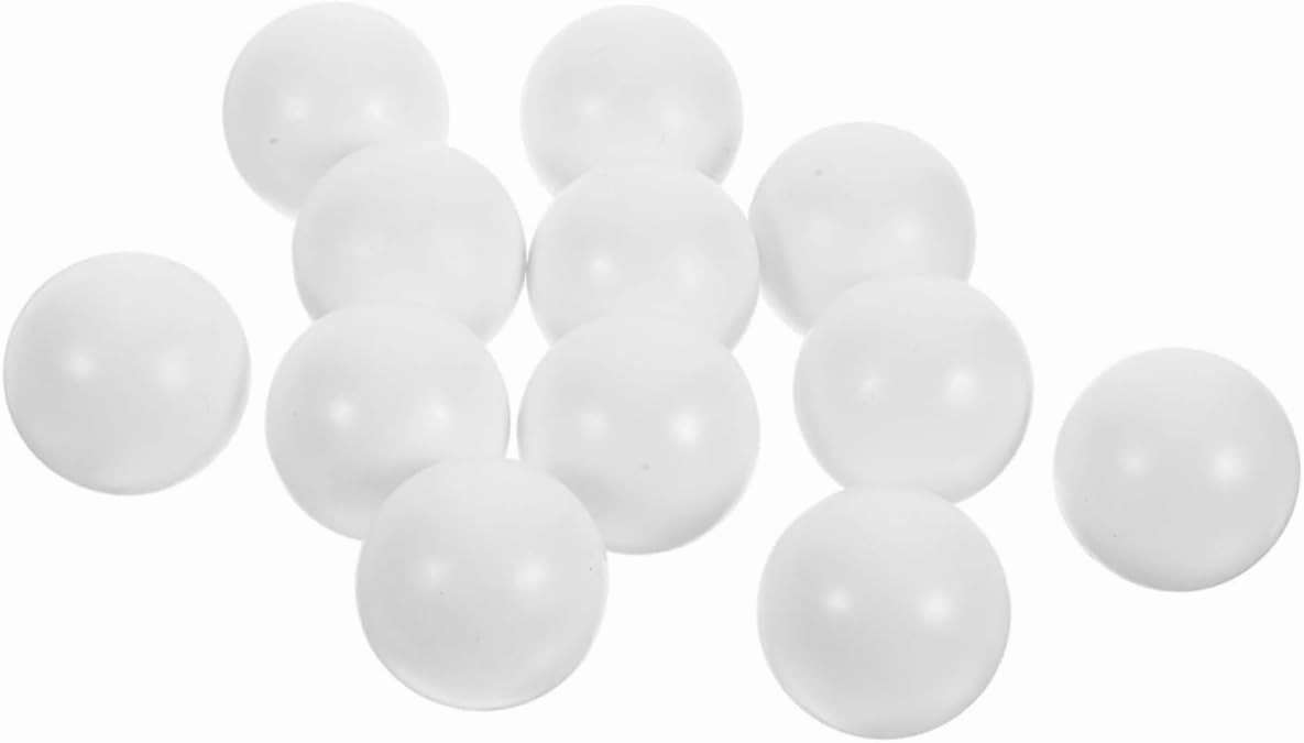 24pcs Mini Foosball Replacement for Tabletop Soccer Games Smooth for Adults for Home and Party Use