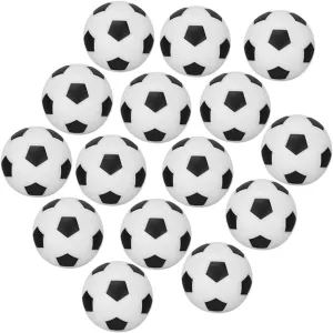 30Pcs Mini Soccer Balls Dollhouse Accessories Fun Football Decor for Rooms for Little Game Parties Home Decoration