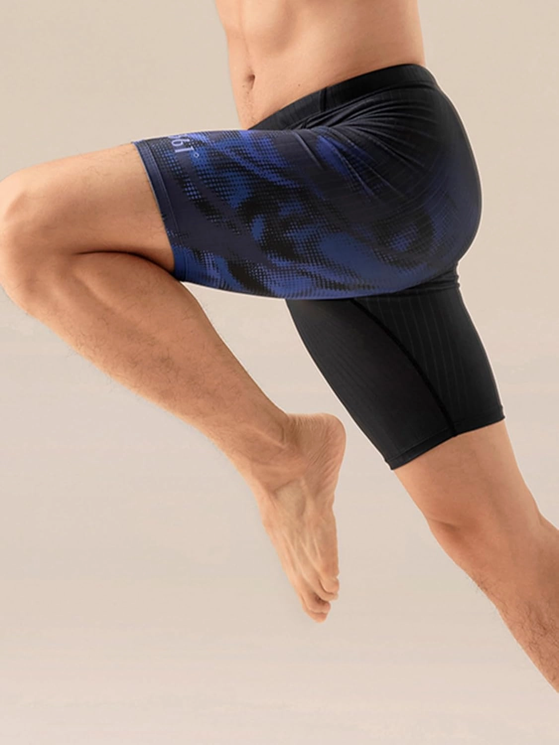 361° Swim Jammers for Men, Pro Racing Training Swimsuit, Chlorine Resistant Endurance Mens Swim Suit Swimwear Tech Pant