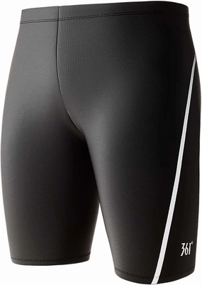 361° Swim Jammers for Men, Pro Racing Training Swimsuit, Chlorine Resistant Endurance Mens Swim Suit Swimwear Tech Pant