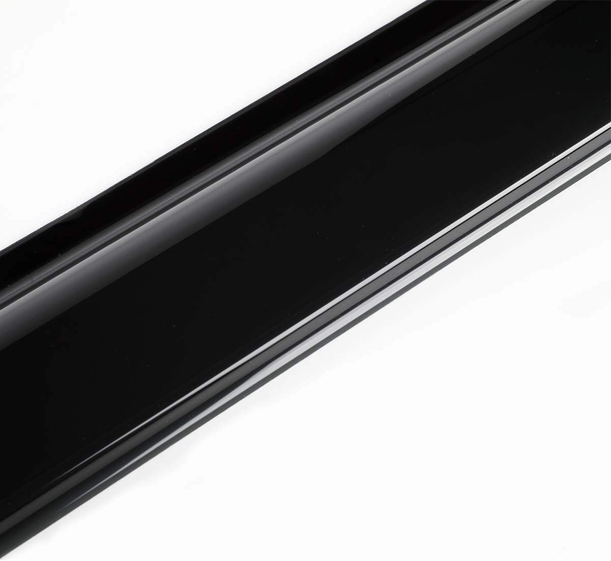 4pcs Original Shatterproof Outside Mount Style Sun Rain Guards Side Window Wind Deflectors Dark Smoke Nice Looking Vent Window Visors Compatible with 2006-2011 Civic 4-Door Sedan 94944