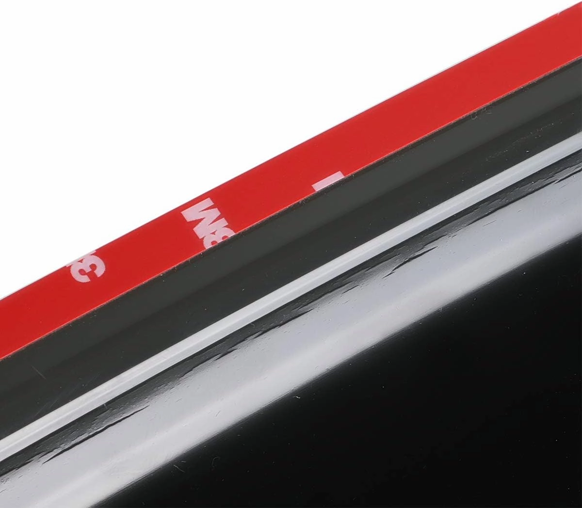 4pcs Original Shatterproof Outside Mount Style Sun Rain Guards Side Window Wind Deflectors Dark Smoke Nice Looking Vent Window Visors Compatible with 2006-2011 Civic 4-Door Sedan 94944