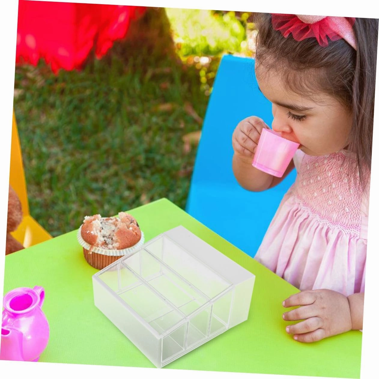 4sets Miniature Cake Display Cabinet Model for Dollhouse Kitchen Scenes Decor and Dollhouse Cupboard for Showcasing Miniature Items and Enhancing Play Fun 2pcs*4