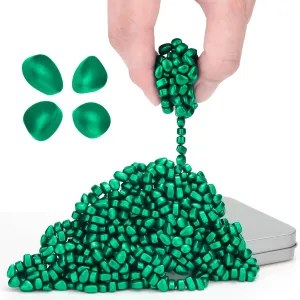500  Original Ferrite Putty Green, Fidget Toy Ferrite Stones for Stress Relief, Sensory Toy for Adults & Teens 14 , Holiday Stocking Stuffer, Ferrite Rocks Fidget Present for Office
