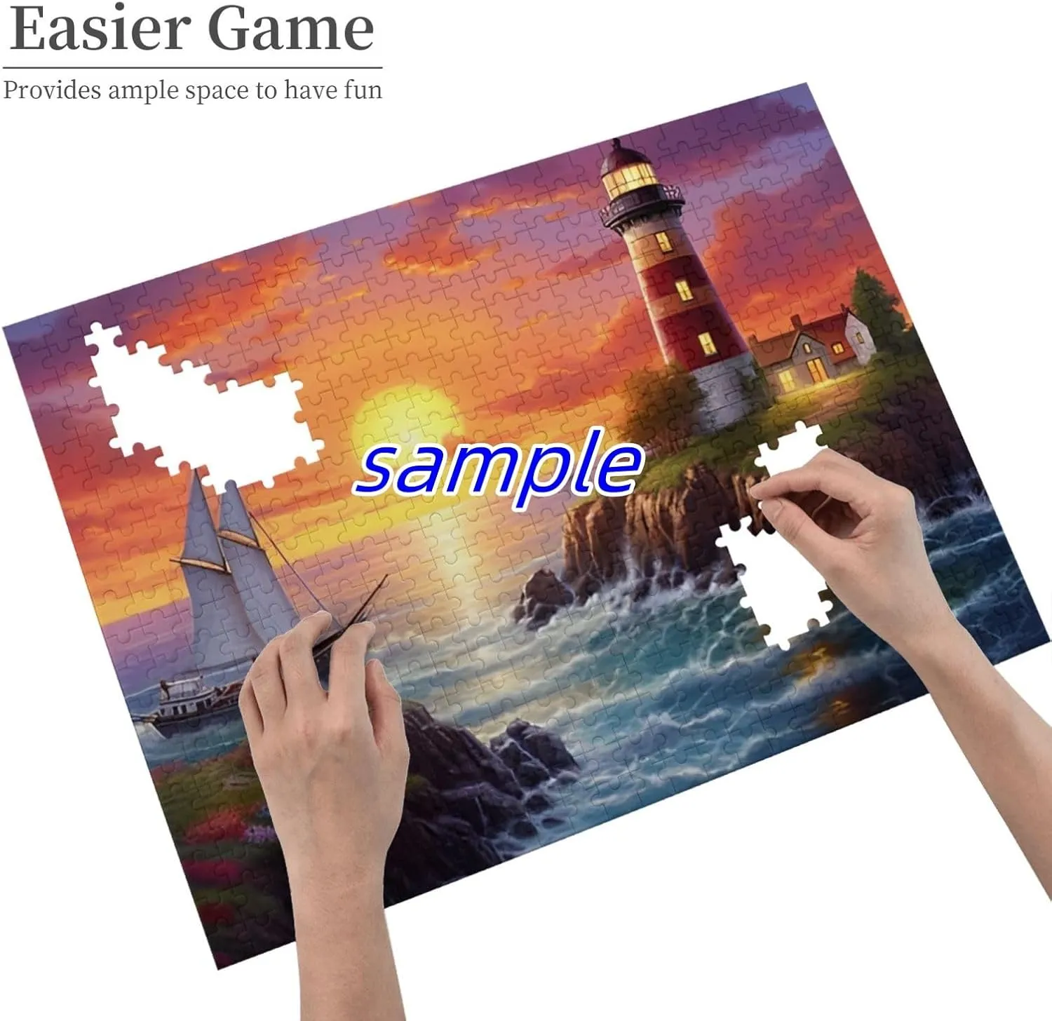 500 Piece Puzzles for Adults Under Sea Turtles Tropical Fish Coral Reef Formation Wooden Educational Games for Family Friend Home Decoration 20.4'' x 14.9''