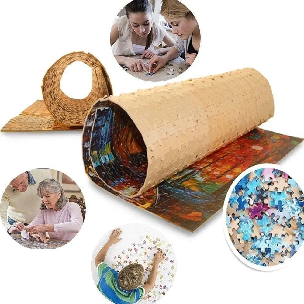 500 Piece Wooden Puzzle for Adults Three Shar Pei Dog Playing Skateboarding Jigsaw Puzzle Challenging for Youth Children Fun Puzzle Family Game Preschool Toys Best Gift