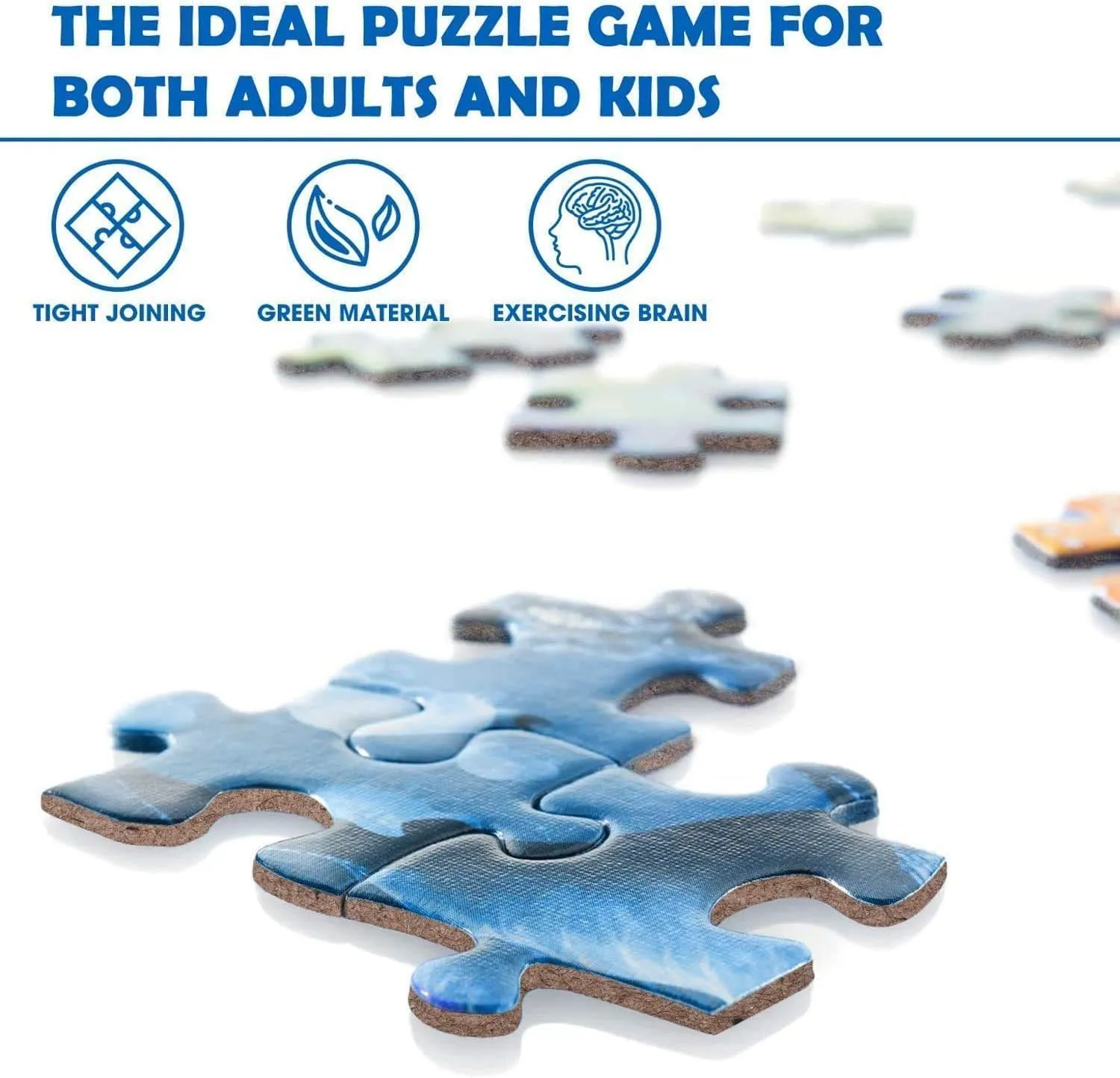 500 Pieces of Adult Puzzle, Hummingbirds in The Forest, Challenging Fun Activities As A Gift for Puzzle Enthusiasts
