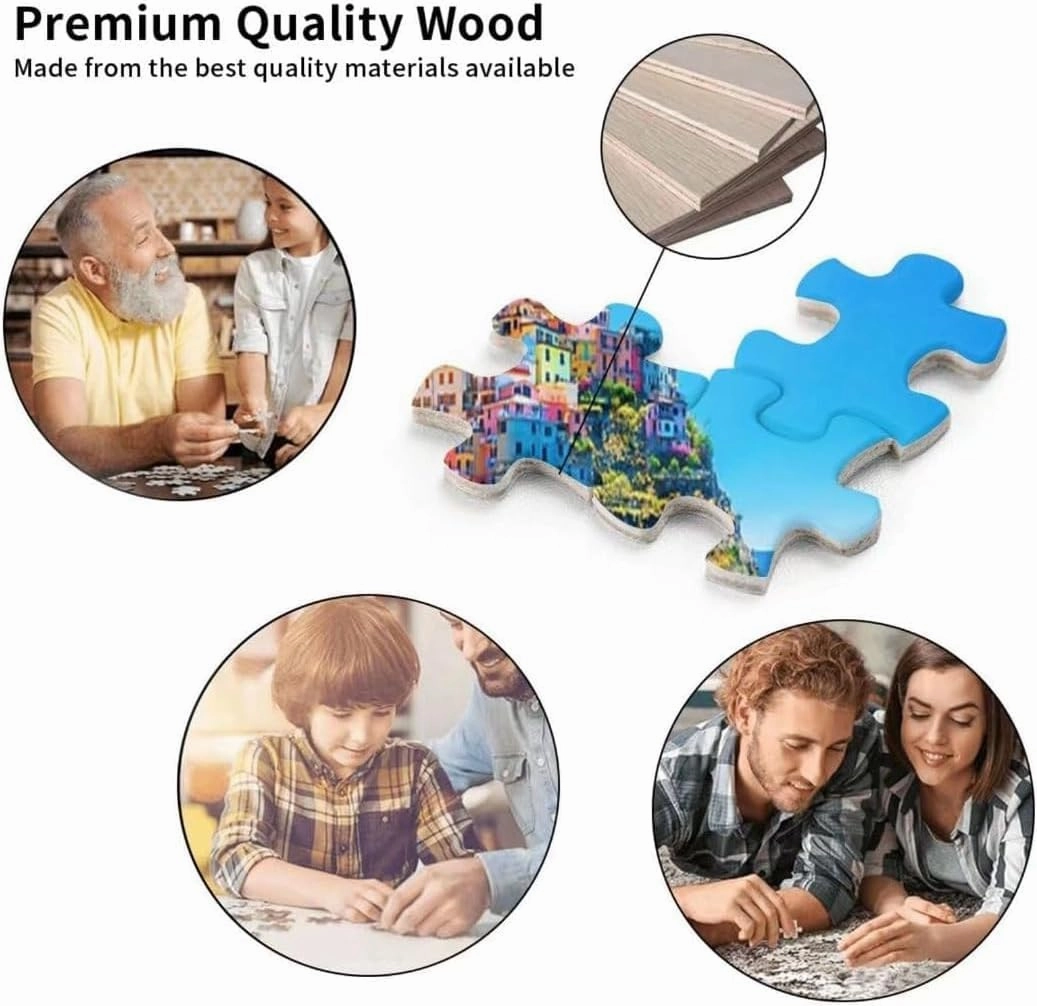 500 Piece Jigsaw Puzzles for Adults Teens,Animal Puzzles,Beautiful Fish Puzzles Puzzle Challenging Family Activity Fun Game Gift Idea for Mom Dad Friends Happy Mother's Day
