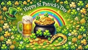 500pcs Wooden Jigsaw Puzzles - Green Clover Puzzle St. Patrick's Day Building Bricks Puzzle for Aldults, Anniversary, Birthdays.