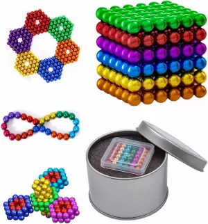5MM 221pcs! Large Size Building Desk Toy for Stress Relief, Putty Toy Slime(Adults)