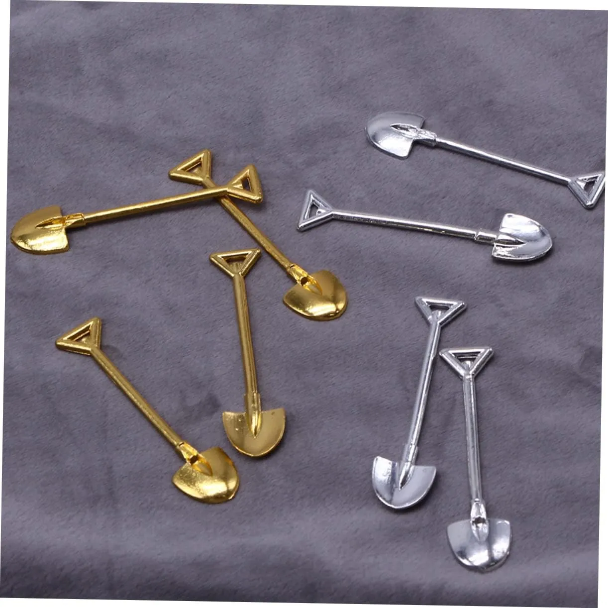 5sets 6pcs Mini Shovels for DIY Dollhouse Decor Premium Mini Gardening Tools Realistic Miniature House Accessories for Fairy Garden and Micro Landscape 6pcs*5