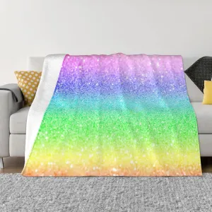 80"X60" Flannel Blanket - 100% Soft Polyester, Lightweight and Warm, Suitable for Families, Camping, Travel