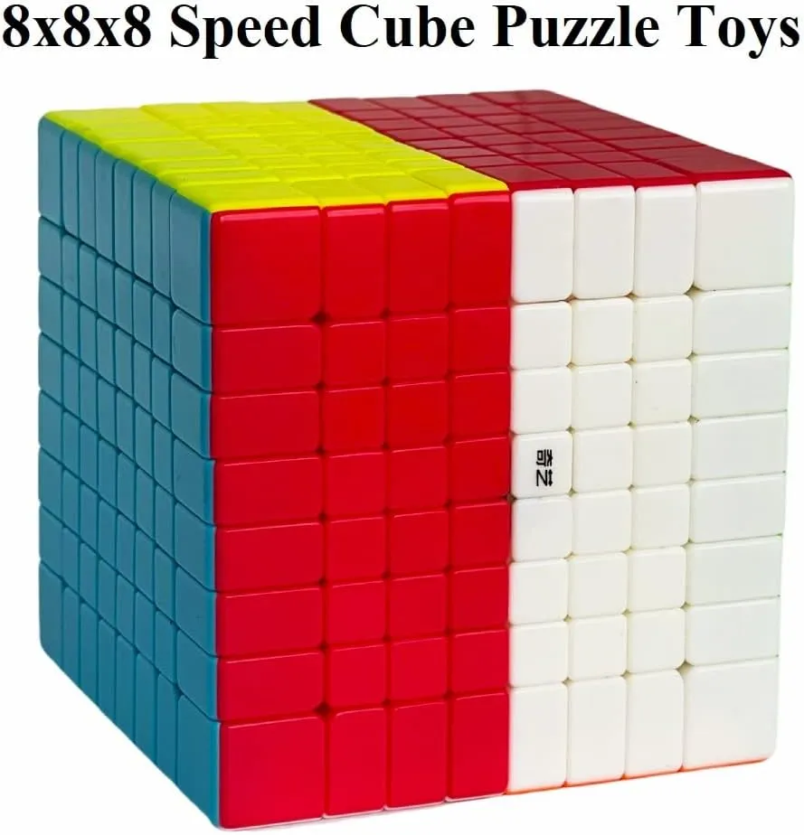 8x8 Speed Cube, 8x8 Cube Puzzle Stickerless