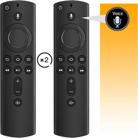 (Pack of 2) New Voice Replacement TV Remote Compatible with Stick 2rd Gen L5B83H, with Amazon Smart TVs Stick (2nd Gen,3rd Gen,Lite,4K),Compatible with All Insignia-Brand Smart TVs