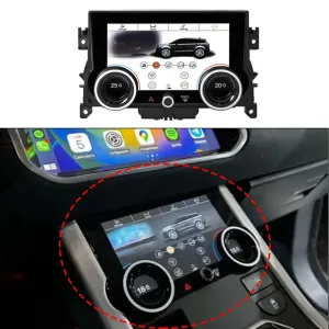 AC Panel for Range Rover Evoque L538 2012-2018 Air Condition Board Climate Tempetature Seating HVAC Control LCD Touch Screen All Terrains Dsiplay