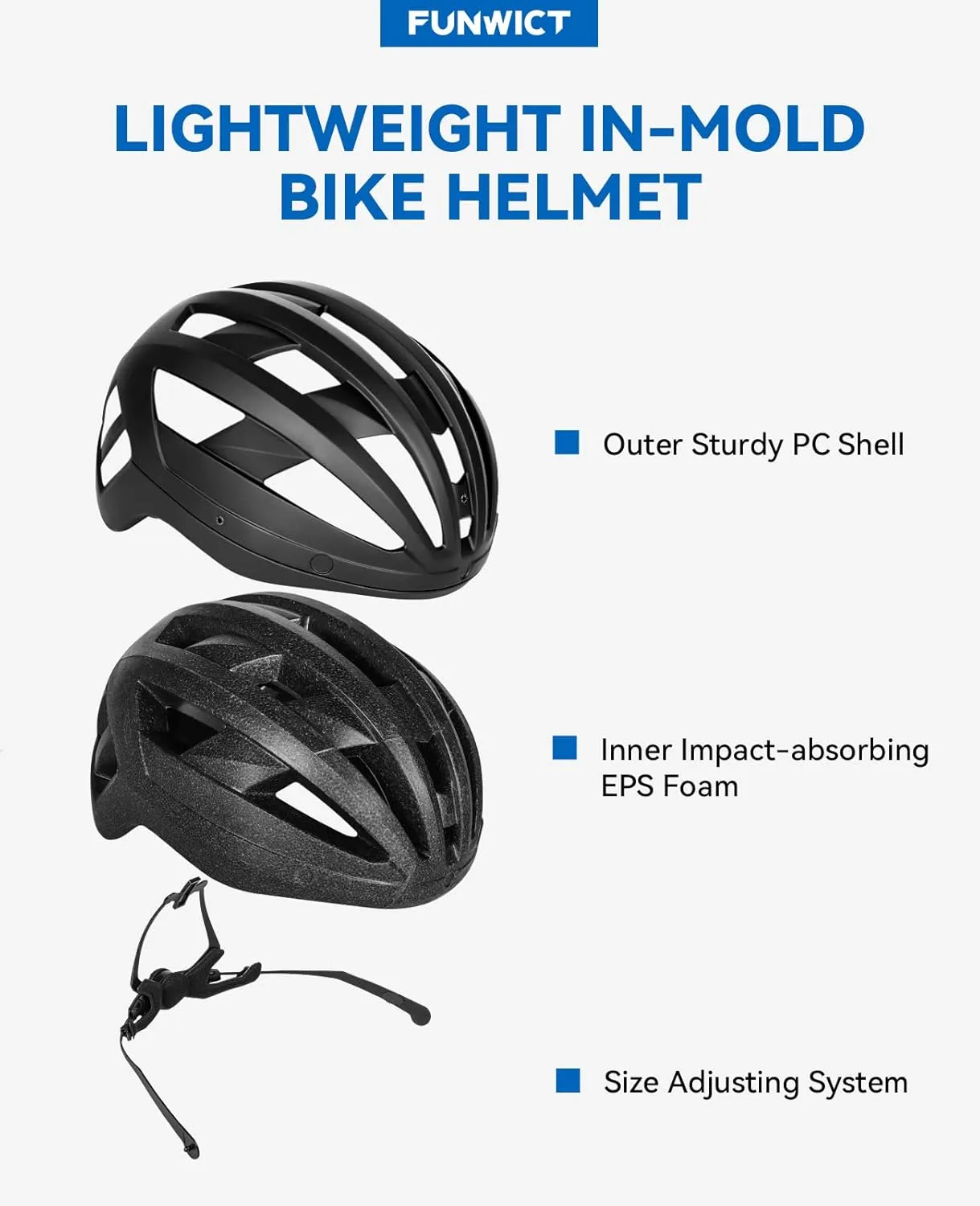 Adult Bike Helmet with Visor and Goggles for Men Women Mountain Road Bicycle Helmet Rechargeable Rear Light Cycling Helmet
