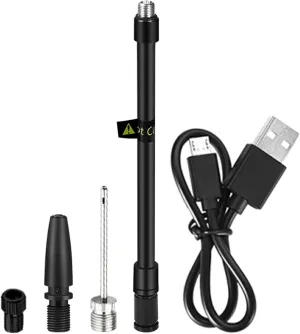 Airmoto Spare Kit - Backup Accessories Tire Inflator Portable Air Compressor - Includes Scharder Valve, Presta Adapter, Needle Adapter and General Valve Adapter - Complete Replacement Set