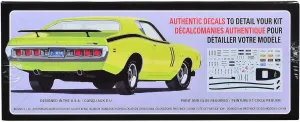 AMT 1971 Dodge Hemi Charger R/T 1:25 Scale Model Kit