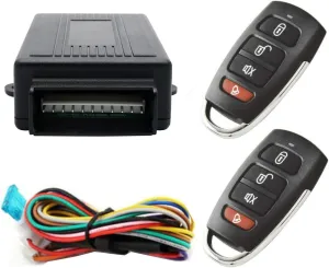 Auto Remote Central Kit Universal Car Door Lock with Contorl Box   2 Replacement Remote Contorl for Car Central Lock