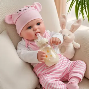 BABESIDE Reborn Baby Dolls - Bailyn, 20 Inch Handmade Realistic Baby Doll Soft Body Life Like Baby Dolls, Realistic Newborn Baby Dolls for Girls Boys Kids Age 3 