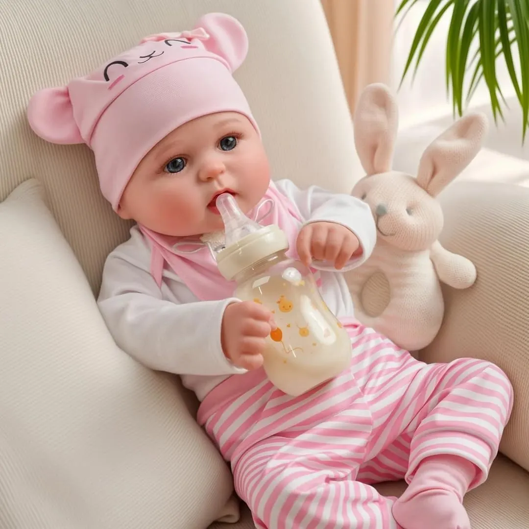 BABESIDE Reborn Baby Dolls - Bailyn, 20 Inch Handmade Realistic Baby Doll Soft Body Life Like Baby Dolls, Realistic Newborn Baby Dolls for Girls Boys Kids Age 3 