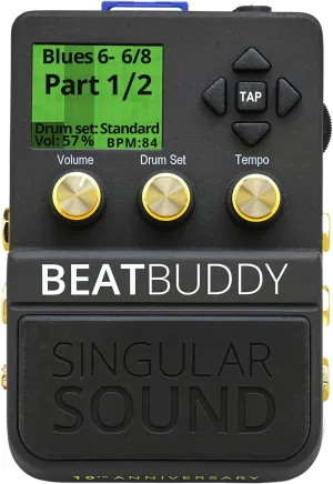 BeatBuddy 10th Anniversary Edition the Only Drum Machine That sounds Human and is Easy To Use