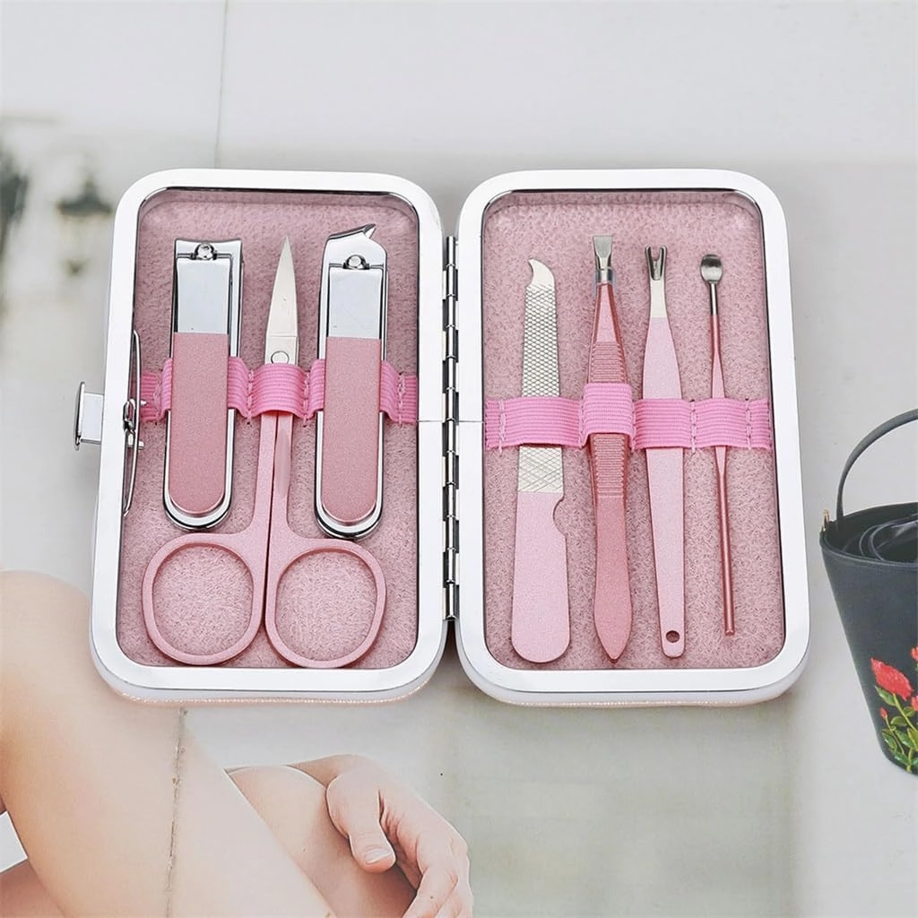 Beauty Manicure Tools Manicure Set 7 Pieces Nail Clippers Nail Clippers