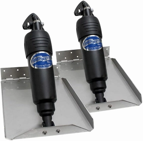 Bennett Marine BOLT912ED Bolt Electric Edge Mount Limited Space Trim Tab Kit - 9" x 12"