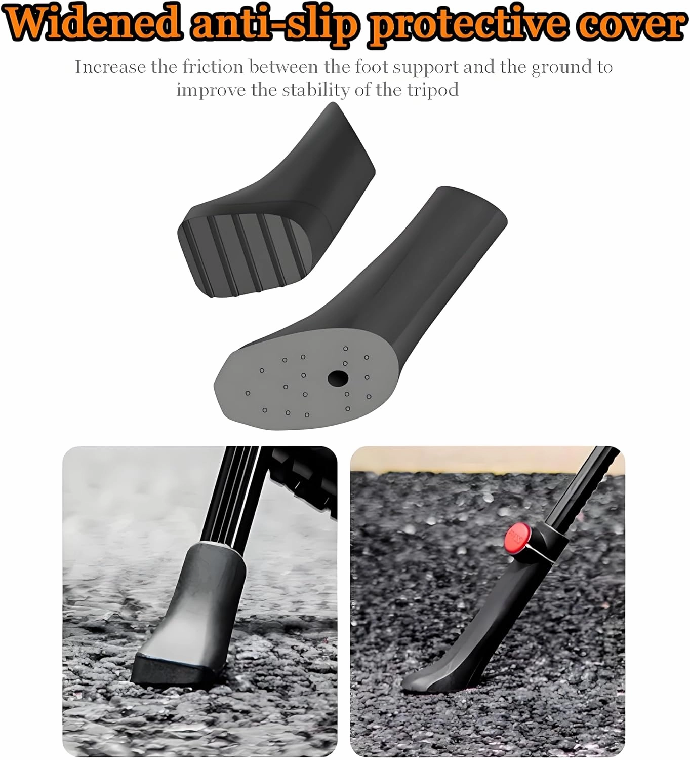 Bike Kickstand for Orbea Rise H15 Rise LT Terra Terra H30 Terra M20 Terra M30, Adjustable Kickstand Foot Side Stand Support, Aluminum Rear Side Bicycle Stand for Bike with Non-Slip Rubber Foot