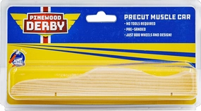 Boy Scouts of America Pinewood Derby Precut Cars (Pre-Cut Muscle Car)