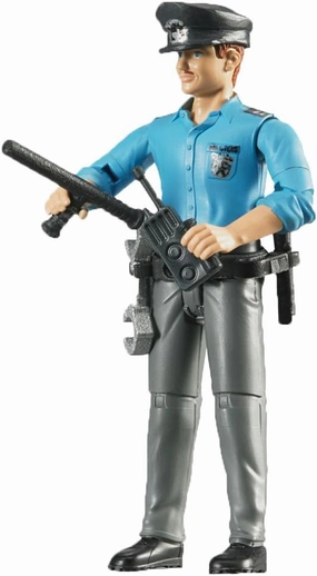 Bruder Policeman Light Skin Toy Figure with Accessories