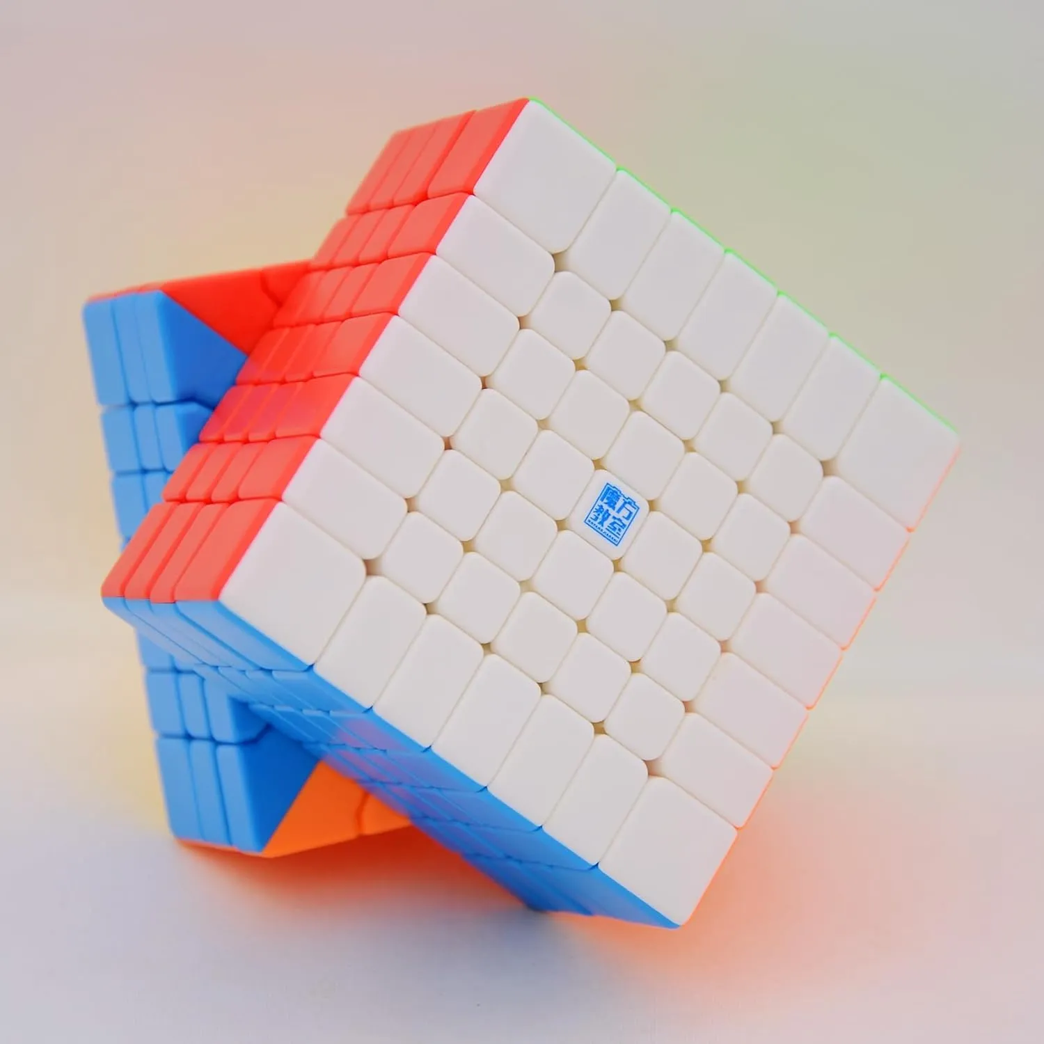 Bukefuno MoYu Meilong 7X7 Speed Puzzle Cube MFJS 7X7 V2 Magic Cubes Moyu Cube Stickerless Meilong 7X7X7 Cubing Classroom Speed Education Toys