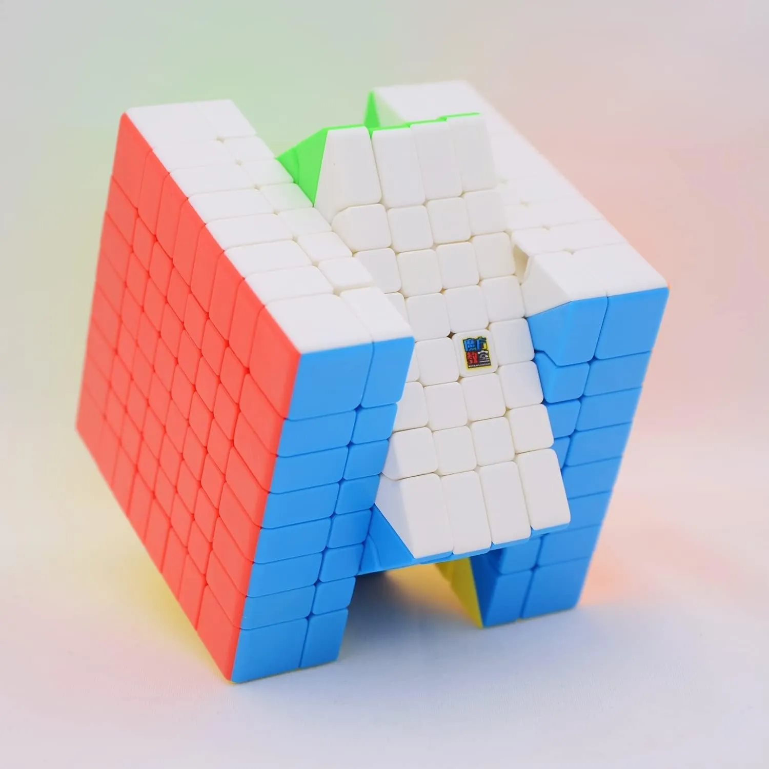 Bukefuno MoYu Meilong 8x8 Speed Puzzle Cube MFJS 8x8 Magic Cubes Moyu Cube Stickerless Meilong 8x8x8 Cubing Classroom MF8 Speed Education Toys